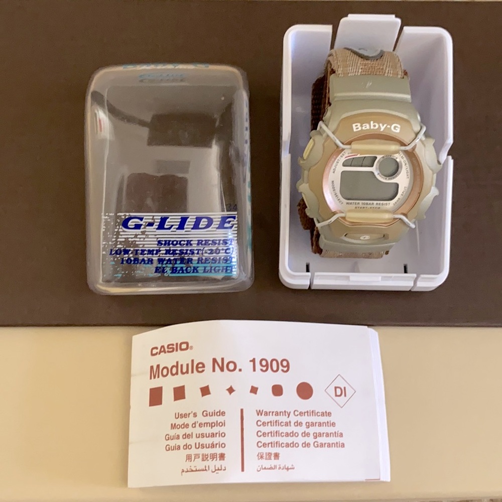 Casio X-term Glide Shock Resist Baby-G Shock Watch | Model No. 1909